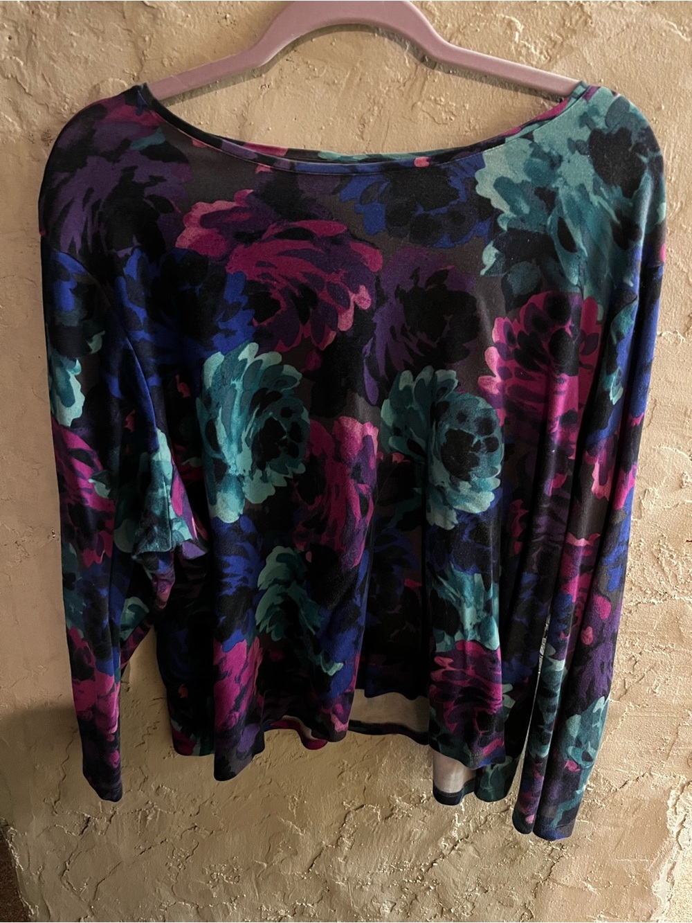 Croft & Barrow Women's Plus Size Floral Top – Size 3X